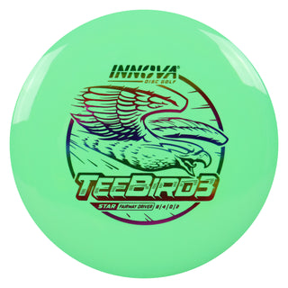 Innova Disc Golf Star Teebird3 Fairway Driver 8/4/0/2 Green/Rainbow 173 grams
