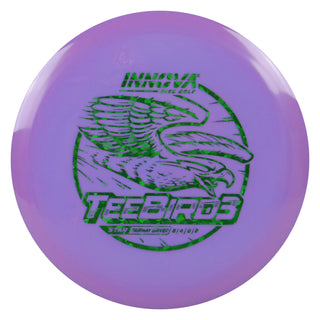 Innova Disc Golf Star Teebird3 Fairway Driver 8/4/0/2 Purple/Green Shatter 171 grams