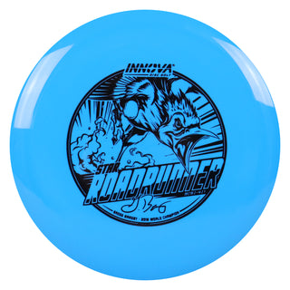 Innova Disc Golf Star Roadrunner Gregg Barsby Fairway Driver 9/5/-4/1 Blue/Black 173 grams