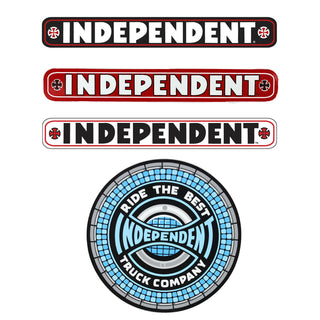 Independent Skateboard Stickers Logo 4-Pack #2