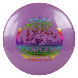 Innova Disc Golf Gstar Gorgon Distance Driver 10/6/-3/1 Purple/Rainbow 170 grams