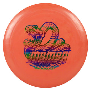 Innova Disc Golf Gstar Mamba Distance Driver 11/6/-5/1 Burnt Orange/Rainbow 172 grams