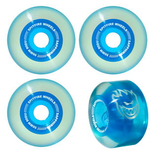 Spitfire Skateboard Wheels 56mm Sapphire 90A Blue