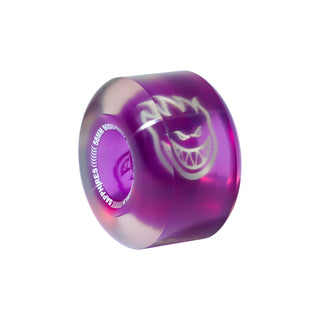 Spitfire Skateboard Wheels 58mm Purple Radial 90A Sapphires with Bronson Pro G3 Bearings