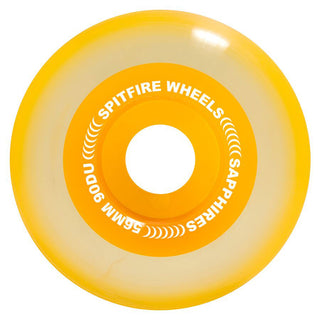 Spitfire Skateboard Wheels 56mm 90A Sapphire Conical Full Neon Orange