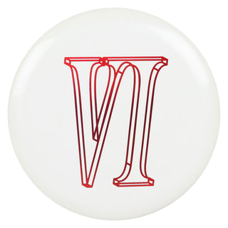 Discraft Disc Golf Paul McBeth VI Series ESP Luna 3/3/0/3 White/Red 173-174g