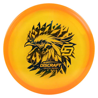 Discraft Disc Golf Chris Dickerson CryZtal Swarm 4/3/0/3 Orange/Blue Metallic 175-176g
