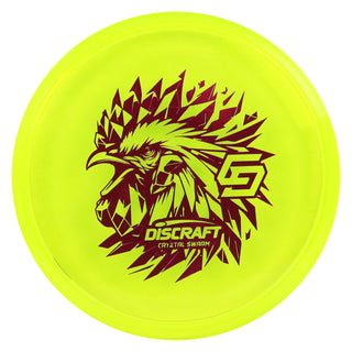 Discraft Disc Golf Chris Dickerson CryZtal Swarm 4/3/0/3 DayGlo/Magenta 175-176g