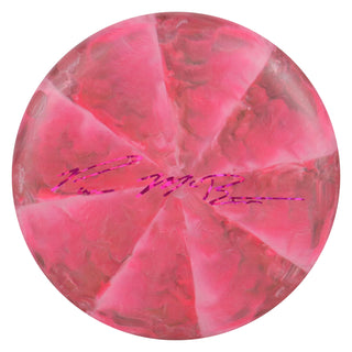 Discraft Disc Golf Paul McBeth CT Swirl Luna 3/3/0/3 Red Black/Magenta Shatter 173-174g