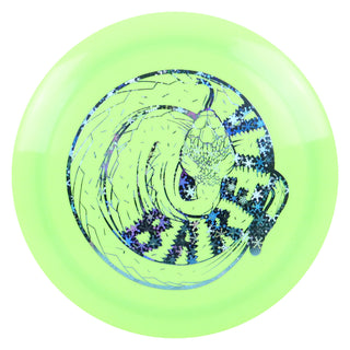 Discraft Disc Golf Anthony Barela Diamondback ESP Nuke 13/5/-1/3 Neon Green/Snowflakes 173-174g
