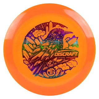 Discraft Disc Golf Missy Gannon CryZtal Thrasher 12/5/-3/2 Orange/Rainbow 167-169g