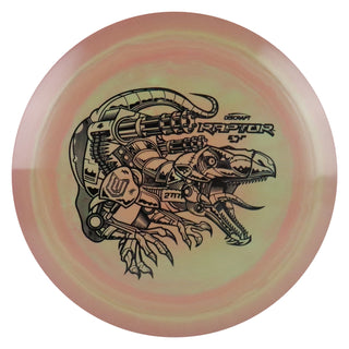 Discraft Disc Golf Paul Ulibarri ESP Lightweight Raptor Fairway Driver 9/4/0/3 Burgundy Sage/Black 160-163g