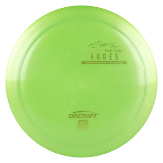 Discraft Disc Golf Paul McBeth Titanium Hades Distance Driver 12/6/-3/2 Green/Olive 170-172g
