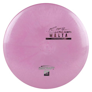 Discraft Disc Golf Paul McBeth Titanium Malta Midrange Disc 5/4/1/3 Purple/Black Silver 170-172g