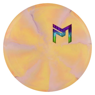 Discraft Disc Golf Paul McBeth CT Swirl Wasp Midrange Disc 5/3/0/2 Orange Lavender/Rainbow 175-176g