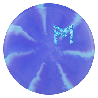 Discraft Disc Golf Paul McBeth CT Swirl Wasp Midrange Disc 5/3/0/2 Royal Purple/Blue Shatter 177-180g