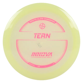 Innova Disc Golf Proto Glow Champion Tern Distance Driver 12/6/-3/2 Glow/Pink 163 grams