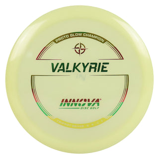 Innova Disc Golf Proto Glow Champion Valkyrie Fairway Driver 9/4/-2/2 Glow/Rasta 169 grams