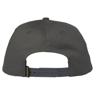 Anti Hero Skateboards Hat Basic Pigeon Round Snapback Charcoal