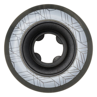 Ricta Skateboard Wheels Crystal Cores 53mm 95A Clear/Black