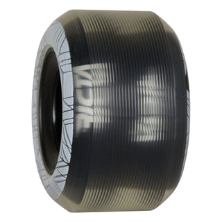Ricta Skateboard Wheels Crystal Cores 53mm 95A Clear/Black