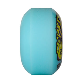 Slime Balls Skateboard Wheels and Independent Bearings Combo 53mm Snot Rockets 95A Pastel Blue