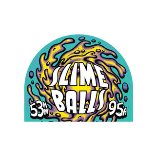 Slime Balls Wheels 53mm Snot Rockets 95A Pastel Blue