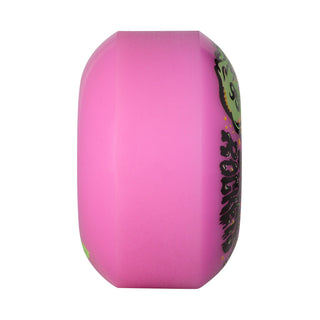 Slime Balls Skateboard Wheels and Independent Bearings Combo 54mm Snot Rockets 95A Pastel Pink