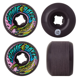 Slime Balls Skateboard Wheels 60mm Goooberz Vomits 95A Black Santa Cruz