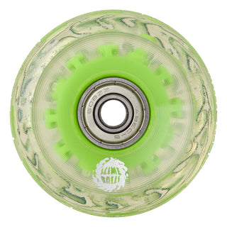 Slime Balls Wheels OG Slime 60mm 78A Green LED Light Ups