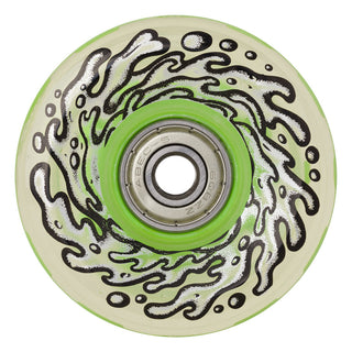 Slime Balls Wheels OG Slime 60mm 78A Green LED Light Ups