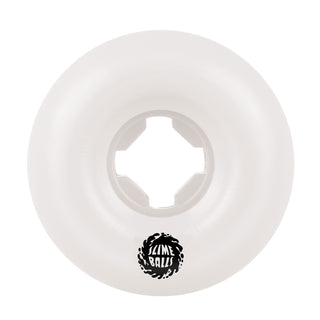 Slime Balls Skateboard Wheels 53mm Vomit Mini 97A White Screaming Hand