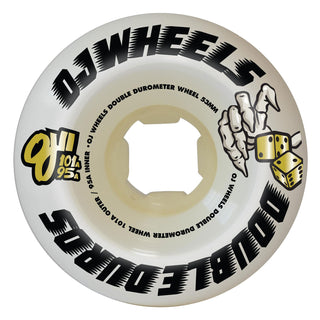 OJ Skateboard Wheels 53mm Double Duro Mini Combo 101A/95A