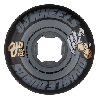 OJ Skateboard Wheels 54mm Double Duro 101A/95A Black/Grey
