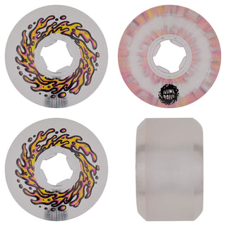 Slime Balls Skateboard Wheels 54mm Mirror Vomits 99A Clear