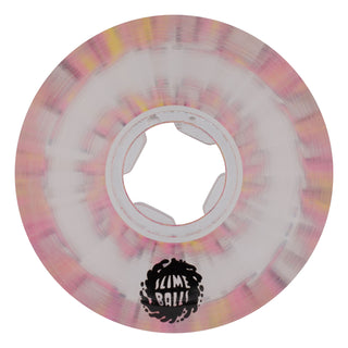 Slime Balls Skateboard Wheels 54mm Mirror Vomits 99A Clear