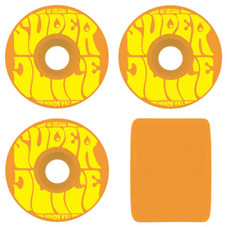 OJ Skateboard Cruiser Wheels 60mm Super Juice 78A Orange Soft