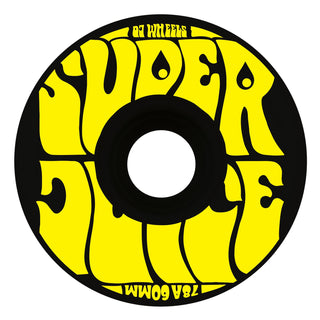 OJ Skateboard Cruiser Wheels 60mm Super Juice 78A Black Soft