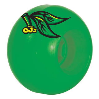 OJ Skateboard Wheels 58mm Little Limes Lil Doodies 99A Green