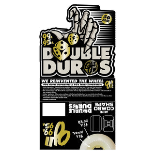 OJ Skateboard Wheels 56mm Double Duro Mini Combo 99A/95A Red