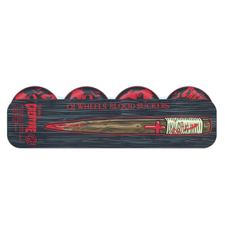 OJ Skateboard Wheels 54mm How To Kill A Vampire Bloodsuckers 97A Red