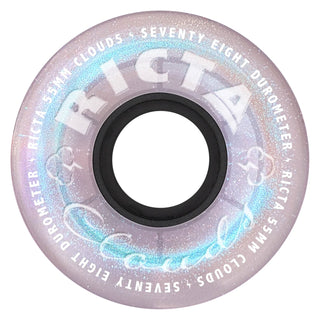 Ricta Skateboard Wheels 55mm Iridescent Clouds 78A Pink