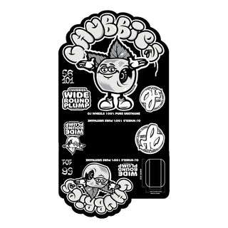 OJ Skateboard Wheels 56mm Throw Ups Chubbies 101A Red