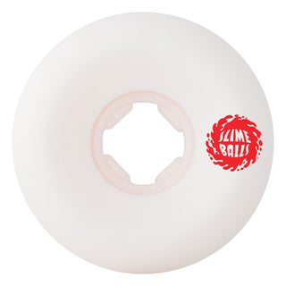 Slime Balls Skateboard Wheels 53mm Pink Eyes Vomit Mini 95A White