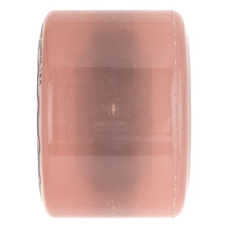 Slime Balls Skateboard Wheels 66mm Pink Eyes Light Ups OG Slime 78A Pink with Bronson Bearings