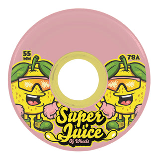 OJ Skateboard Wheels 55mm Paloma Mini Super Juice 78A Pink