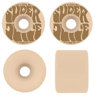 OJ Skateboard Wheels 60mm Coffee Super Juice 78A Beige