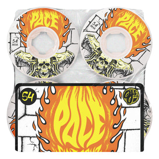 OJ Skateboard Wheels 54mm Pan Dungeon Elite Chubbies 101A White