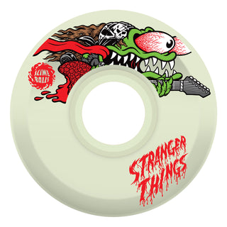 Slime Balls x Stranger Things Skateboard Wheels 60mm Meek Slasher Eddie OG 78A Glow in the Dark 