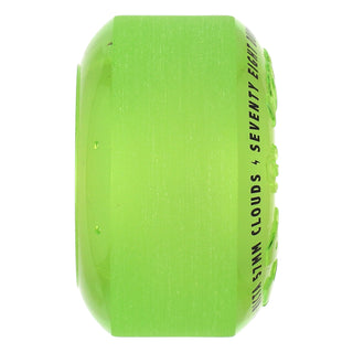 Ricta Skateboard Wheels 57mm Couds 78A Glow Transparent Green